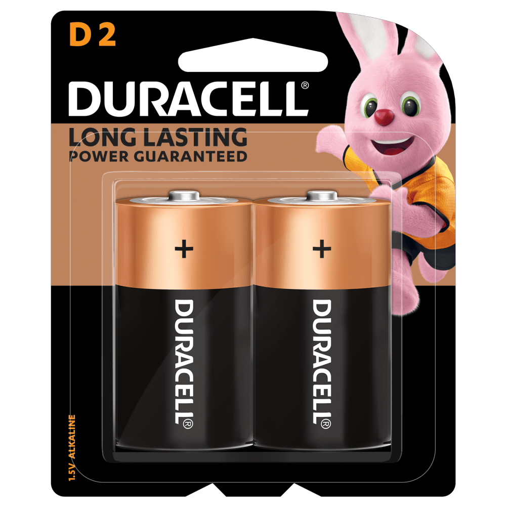 Pilas Duracell D grandes (blister de 2u) - Distribuidora Pop